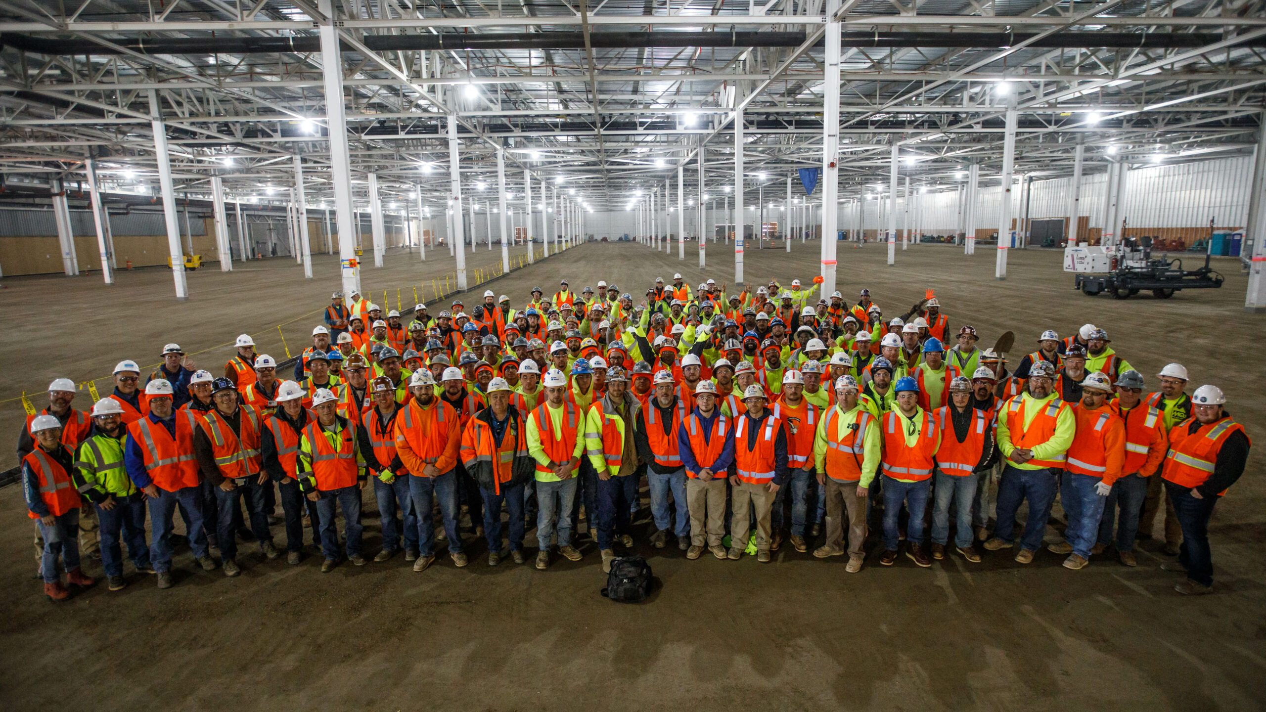 Team members at M5 in Arlington, Texas