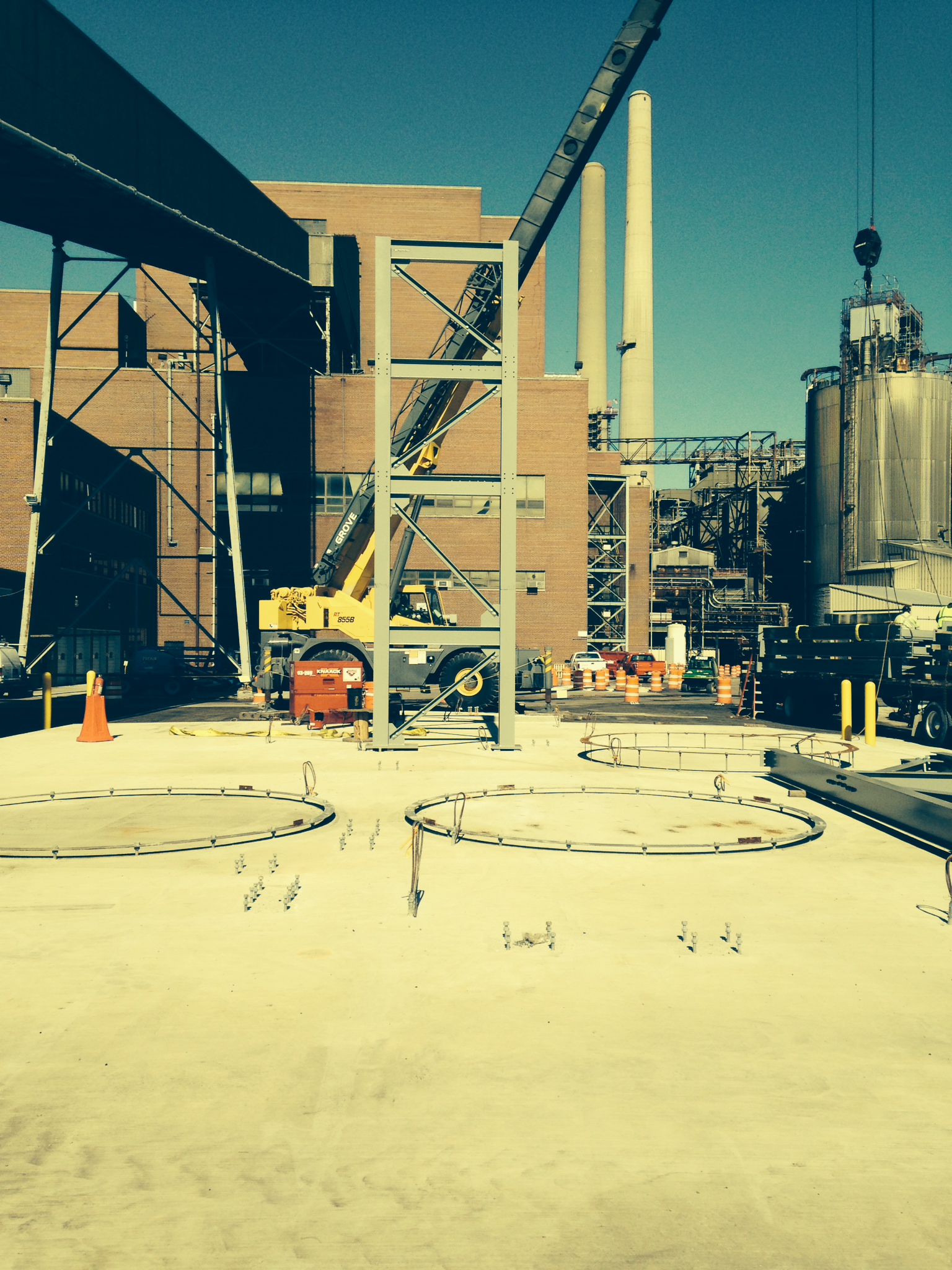 Prefabrication at the St. Clair Compressor Station for DSI ACI