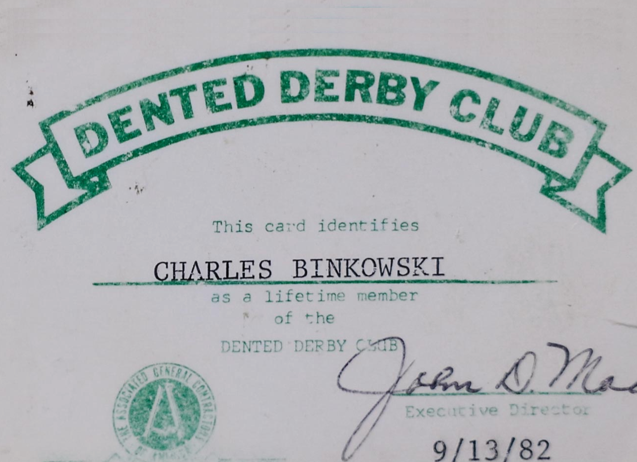 The Dented Derby Club